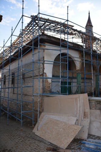 Tarihi Yeşilyurt Cami restore ediliyor 1