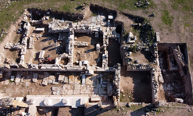 Blaundos Antik Kenti'nde Roma dönemine ait hamam bulundu 7