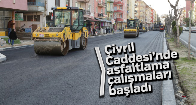 Çivril Caddesi’nde Geri Sayım Başladı