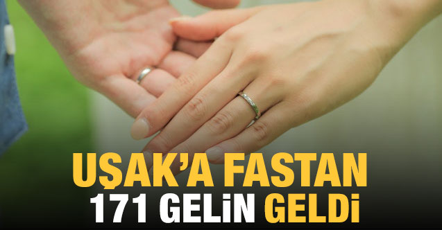 Uşak’a Fas’tan 171 gelin geldi