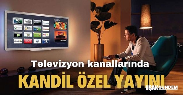 Televizyon kanallarında kandil özel programları