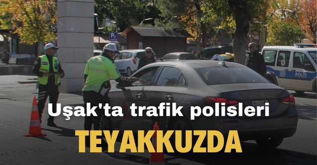 Uşak'ta 1.081 sürücüye ceza kesildi
