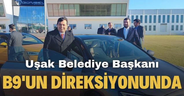 Uşak Belediye Başkanı Mehmet Çakın, Kıbrıs’ın yeri otomobilini denedi