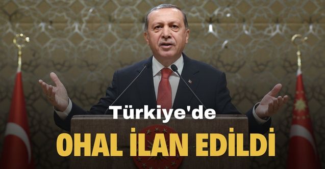 Deprem faciasına ilişkin Cumhurbaşkanı Erdoğan OHAL ilan edildiğini açıkladı!