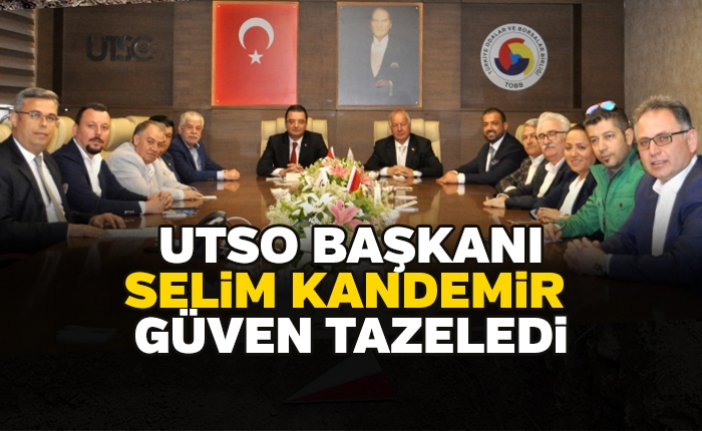 UTSO Başkanlığına Selim Kandemir seçildi