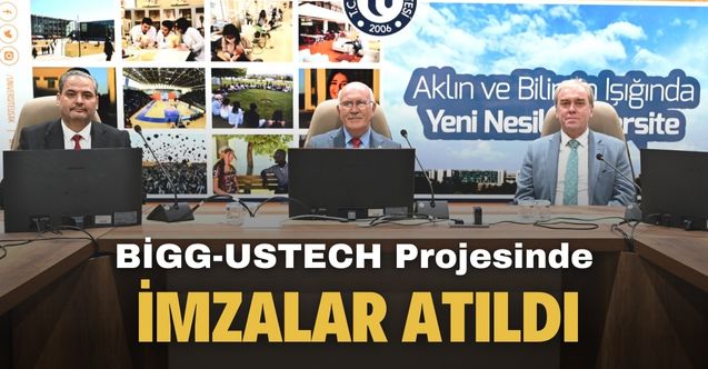 Uşak Üniversitesi ile BİGG-USTECH Projesin için imzayı attı