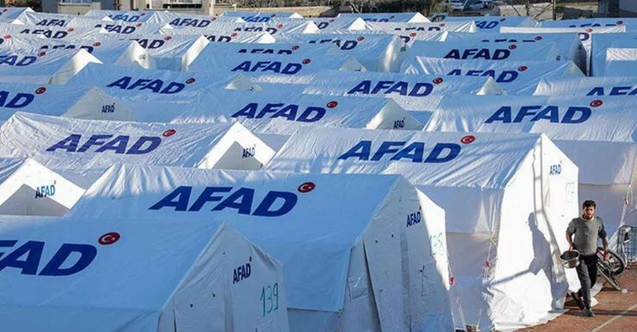 AFAD deprem bölgesinde kurulan çadır konteyner sayısını il il açıkladı
