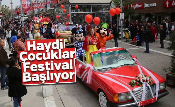 Çocuk Festivali Başlıyor