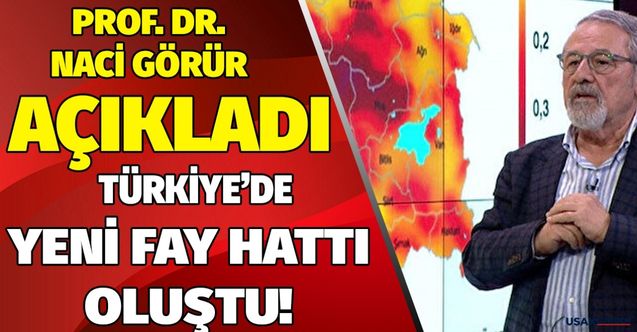 Naci Görür depremle ilgili son noktayı koydu! Yeni fay hattı oluştuğunu açıkladı o bölgeler dikkat