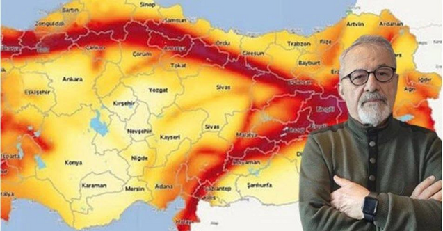 Naci Görür İstanbul depremi için uyardı! Risk haritasını paylaştı