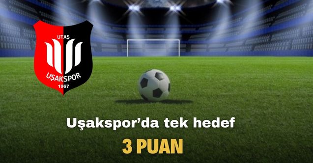 Uşakspor  hazırlıklarını sürdürüyor! Kırşehirspor maçında hedef 3 puan