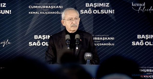 CHP lideri Kemal Kılıçdaroğlu Hatay'da açıklama yapıyor