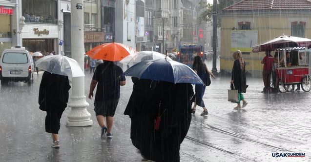 Hafta sonu 4 il için Meteoroloji kritik uyarıyı duyurdu! Kuvvetli yağış bekleniyor