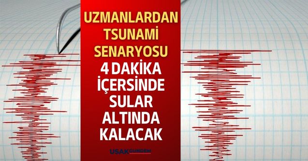 Beklenen 7 üzerindeki depremin ardından bu kez tsunami uyarısı geldi! 4 dakika içinde çökme ile birlikte tsunami gerçekleşecek