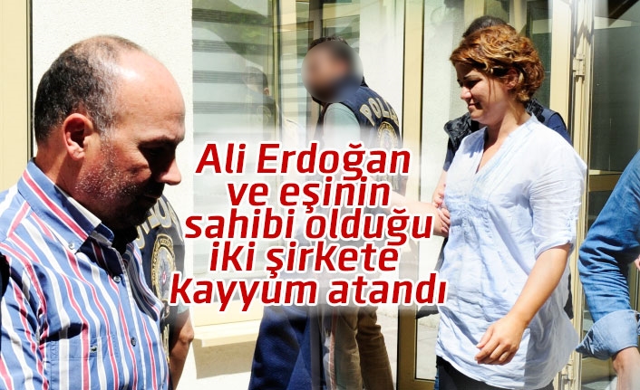 Ali Erdoğan ve eşi Aysun Erdoğan'ın sahibi olduğu iki şirkete kayyum atandı
