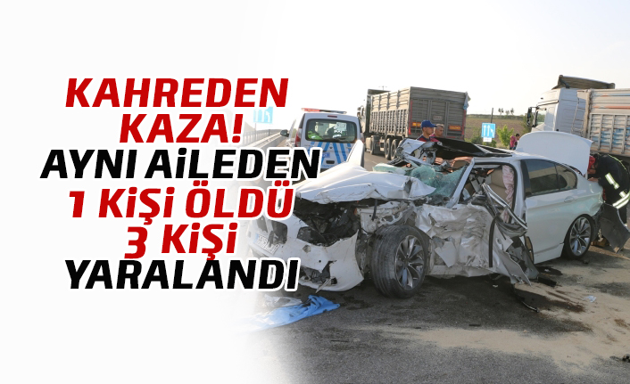  Uşak-İzmir karayolunda feci kaza! 1 ölü, 3 yaralı