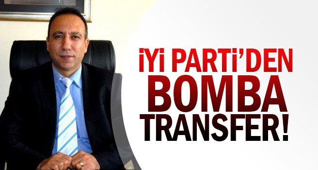 Uşak'ta İYİ Parti'den bomba transfer