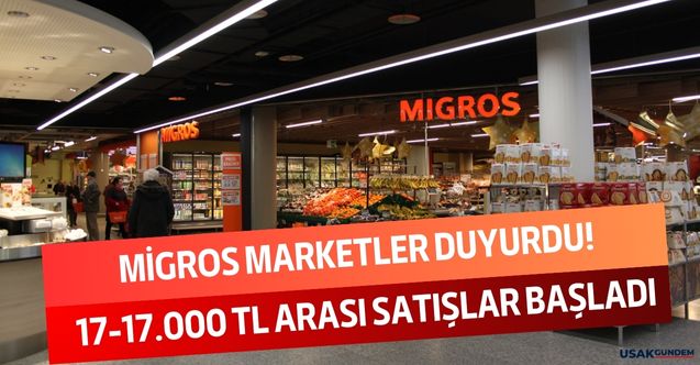 Migros'ta aldım bitti kampanyasını kaçıranlar üzülecek! 17 liradan 17 bin liraya kadar satılan ürünler kapış kapış gidecek
