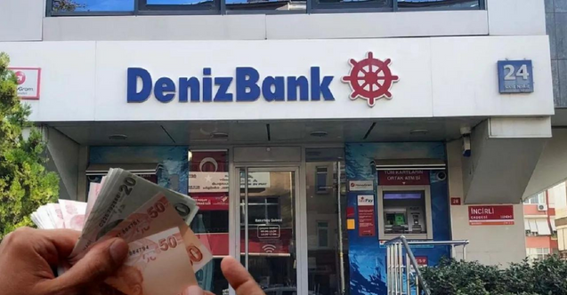 Maaşını Denizbank'tan alanlara güzel haber! Denizbank düşük faiz oranıyla 55 bin TL ihtiyaç kredisi veriyor