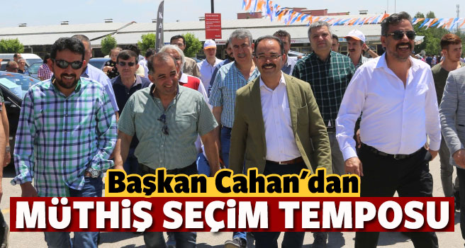 Nurullah Cahan'dan Müthiş Tempo