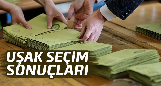 Uşak 24 Haziran Seçim Sonuçları