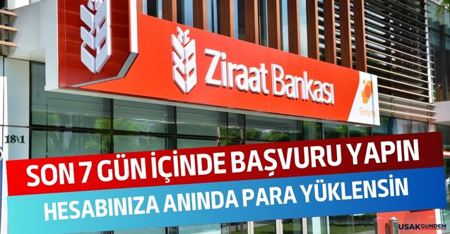 Cebinde Ziraat Bankası kartı olan tüm müşterilere duyuruldu! 7 gün içinde katılın 120 TL kazanın