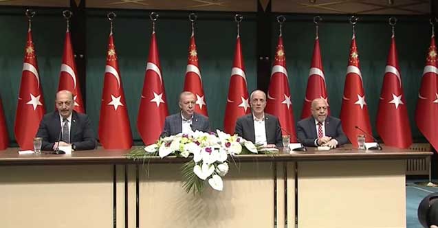 Cumhurbaşkanı Erdoğan'dan seçim sonrası asgari ücret emekli ve memur maaşı enflasyon farkı refah payı zammı müjdesi