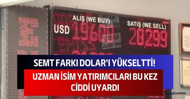 Doları bu kez semt farkı vurdu! Fark arttıkça arttı uzman isim o bölgedeki vatandaşları uyardı