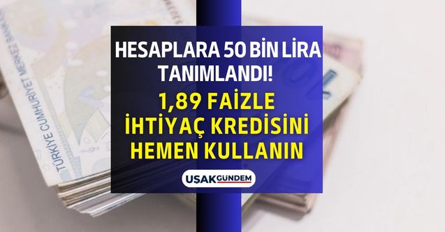 Borcunuzu kamu bankaları silecek! Vakıfbank 50 bin liralık ihtiyaç kredisini çekin 36 ay vadeyle ödeyin
