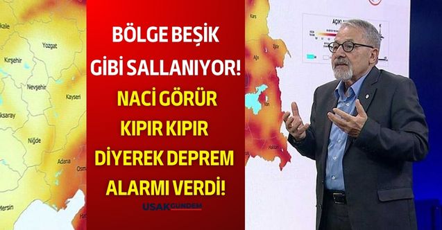 Kahramanmaraş'ta son dakika yeni deprem! AFAD depremi duyurdu Naci Görür bölge kıpır kıpır diyerek alarm verdi