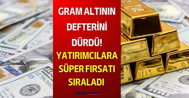 Uzman isim gram altının defterini dürdü! 3 öneri ile süper fırsatı sıraladı yatırımcının ezberini bozdu