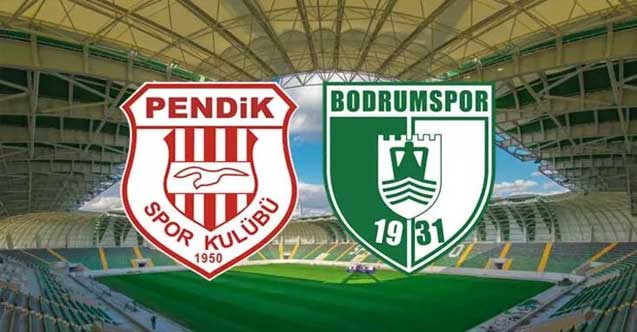Pendikspor Bodrumspor engelini aştı Süper Lig  biletini aldı