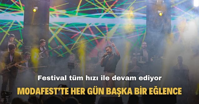 ModaFest'te sahne şovları ve konserler izleyenleri coşturdu!