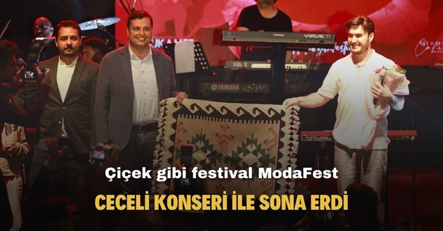 ModaFest finali Mustafa Ceceli konseri ile yaptı!