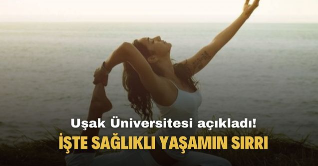 Uşak Üniversitesi sağlıklı yaşamın anahtarını verdi yoga yapın!
