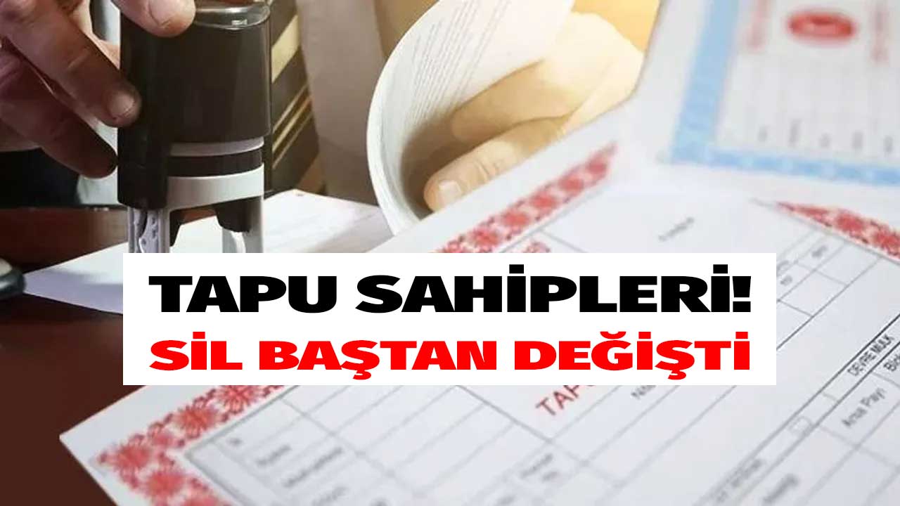 Miras tapu sahipleri! Hisseli tapu satışı için yeni gelişme duyuruldu