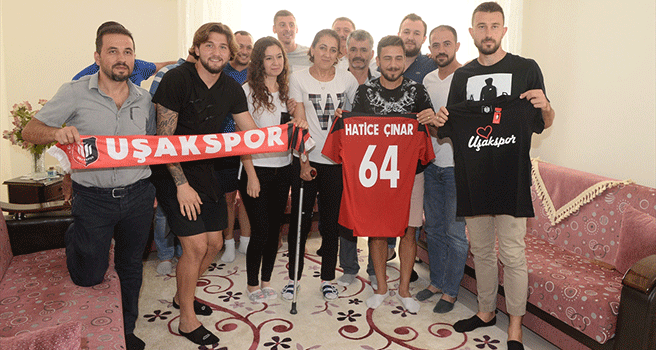 UTAŞ Uşakspor'dan Kas Hastası Anneye Destek