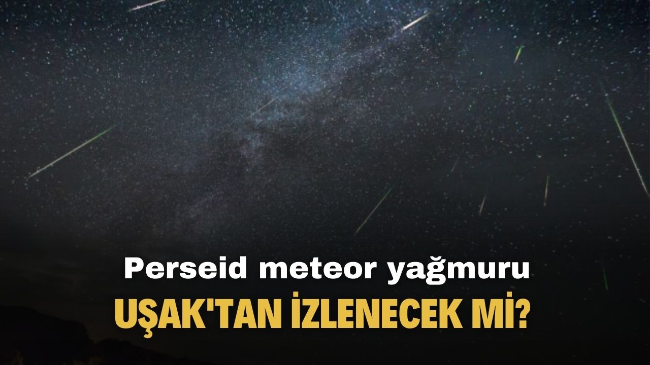 Perseid meteor yağmuru Uşak'tan izlenebilecek mi?
