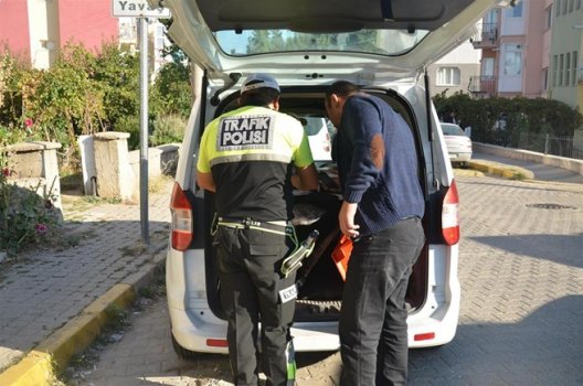 Uşak polisinden Çocuk ve Gençlerin Korunmasına Yönelik Denetim Uygulaması