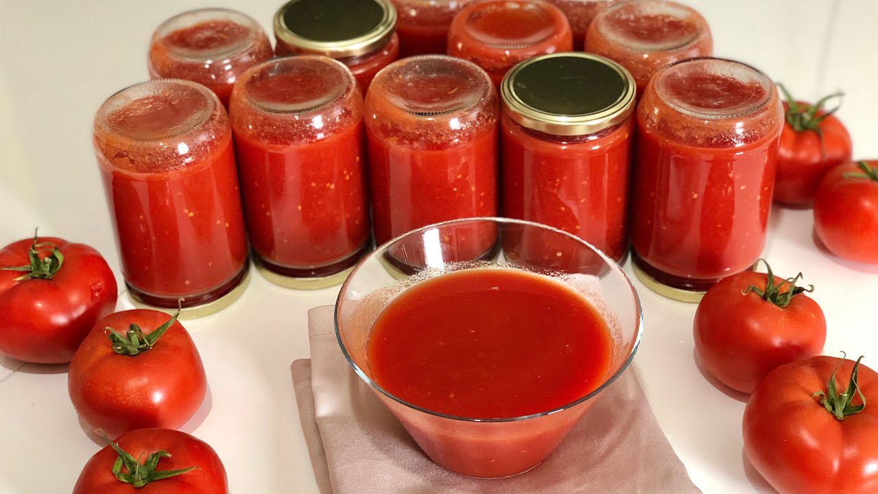 Kışlık domates sosu nasıl hazırlanır? Domates sosu konservesi yapmanın püf noktaları!