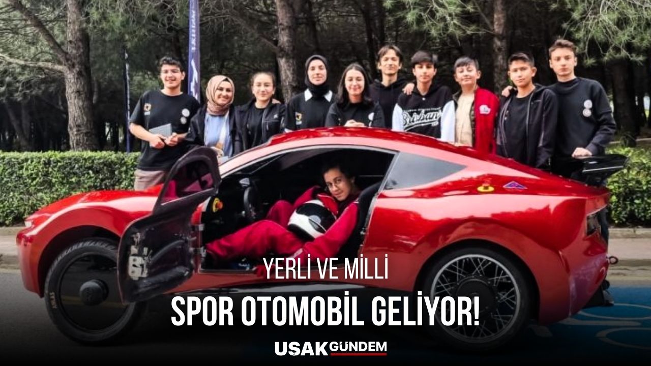 İşte Türkiye'nin Spor Otomobili! Yerli ve Milli Spor Otomobil Öğrenciler Tarafından Geliştirildi