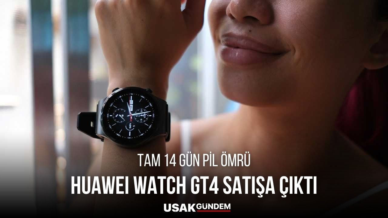 Görenler maşallah diyecek! 14 gün pil ömrü sunan akıllı saat tanıtıldı! Huawei Watch GT4 Türkiye fiyatı ve özellikler