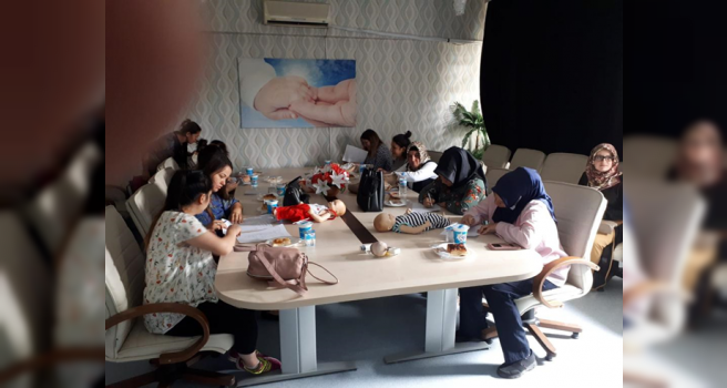 Uşak’ta Gebe Okulu Eğitimleri aralıksız Devam Ediyor