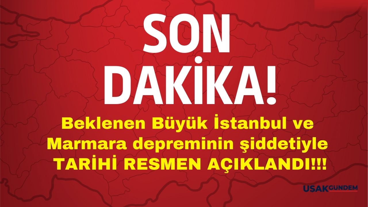 Beklenen olası İstanbul depremi tarihi ve şiddeti AÇIKLANDI! 2024 yıl sonuna kadar 7 şiddetinde 2 deprem...