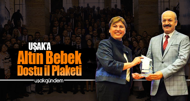 Uşak'a Gururlandıran Plaket