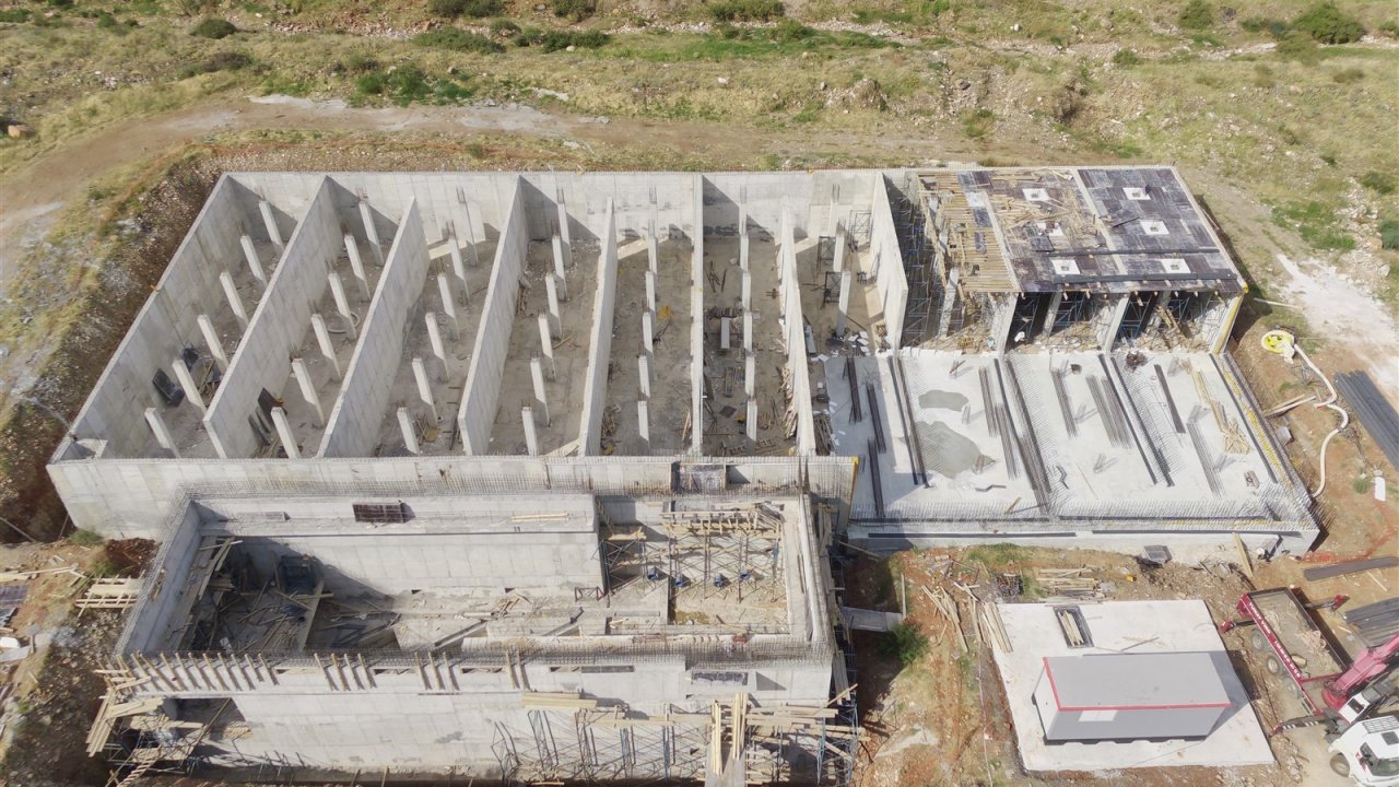 Denizli'ye 10 bin metreküplük dev içme suyu deposu inşa ediliyor