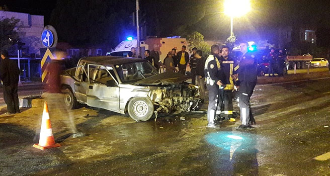 Manisa'da trafik kazası: 8 yaralı