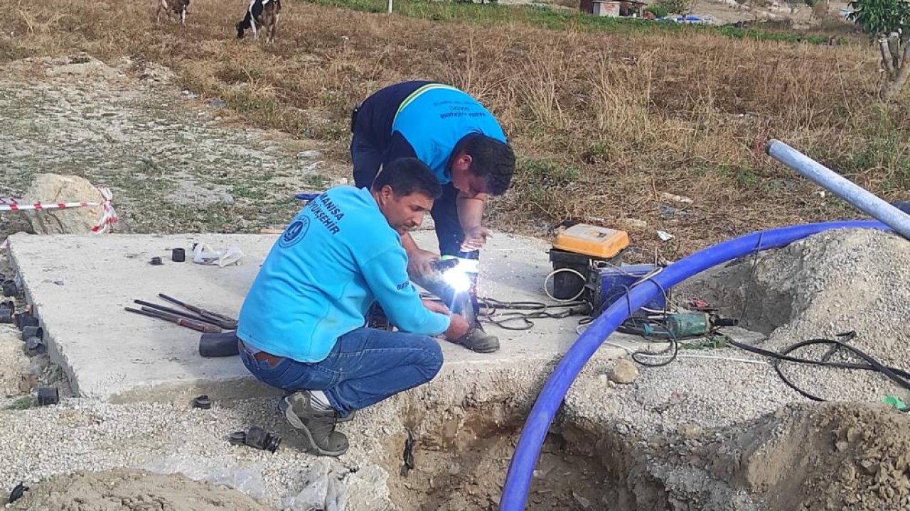 Manisa'da MASKİ içme suyu kapasitesini artııyor!