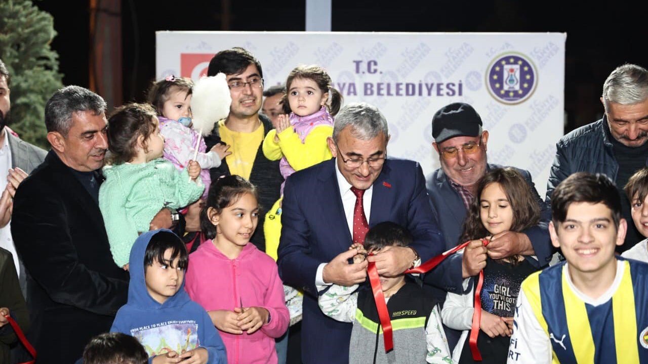 Kütahya’da Hasan Doğan Eren Parkı hizmete açıldı
