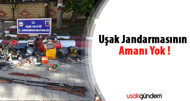 Uşak Jandarmasının amanı yok